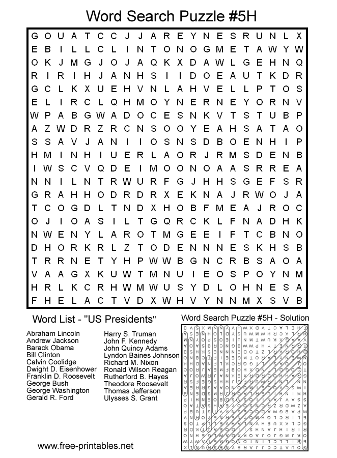 best for puzzles word search